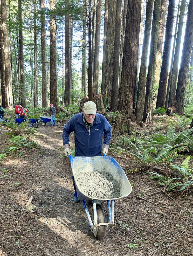 Trail clean-up 2024